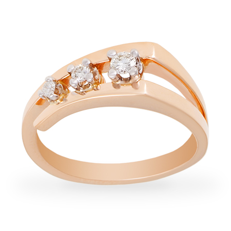 Кольцо, золото, бриллиант, 1439256